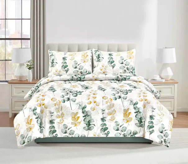 3 Piece Prints Comforter Set